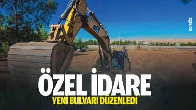 &Ouml;zel İdare, yeni bulvarı d&uuml;zenledi