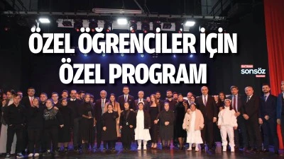 &Ouml;zel &ouml;ğrenciler i&ccedil;in &ouml;zel program