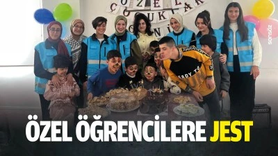&Ouml;zel &ouml;ğrencilere jest