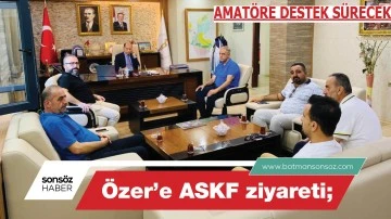 &Ouml;zer&rsquo;e ASKF ziyareti;