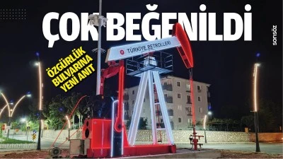&Ouml;zg&uuml;rl&uuml;k Bulvarına yeni anıt; &Ccedil;ok beğenildi