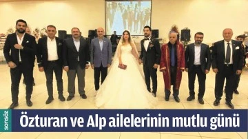 &Ouml;ZTURAN VE ALP AİLELERİNİN MUTLU G&Uuml;N&Uuml;