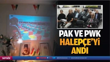 PAK ve PWK, Halep&ccedil;e&rsquo;yi andı