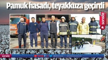 Pamuk hasadı, teyakkuza ge&ccedil;irdi