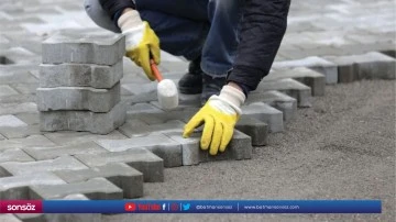 Parke taşı d&ouml;şeme işleri yaptırılacaktır