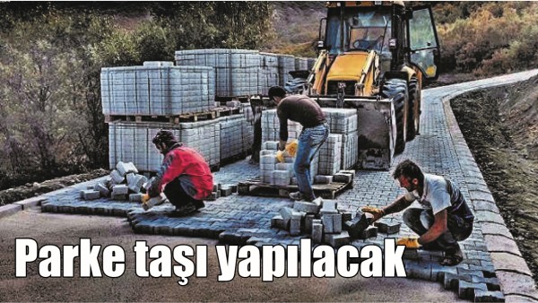 PARKE TAŞI YAPILACAK