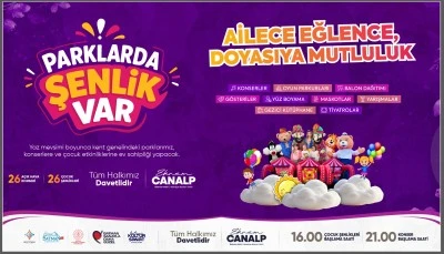 Parklarda Şenlik Var Bu Akşam Habip Başkan Parkı'nda