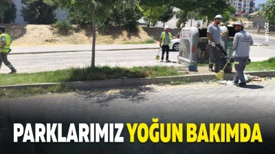 Parklarımız yoğun bakımda