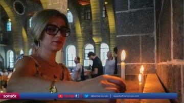 Paskalya Bayramı tarihi kilisede kutlandı