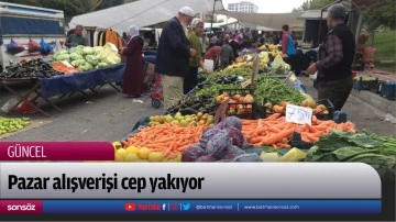 Pazar alışverişi cep yakıyor