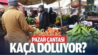 Pazar &ccedil;antası ka&ccedil;a doluyor?