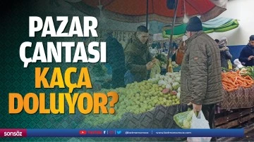 Pazar &ccedil;antası ka&ccedil;a doluyor?