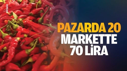 Pazarda 20, markette 70 lira&hellip;