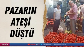 Pazarın ateşi d&uuml;şt&uuml;