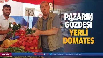 Pazarın g&ouml;zdesi yerli domates&hellip;