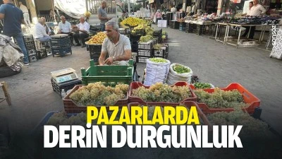 Pazarlarda derin durgunluk