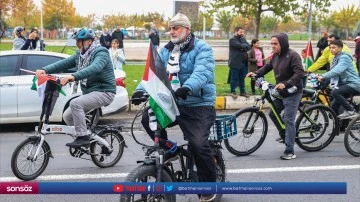 Pedallar Gazze i&ccedil;in &ccedil;evirdi