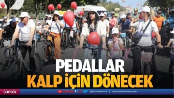 Pedallar kalp i&ccedil;in d&ouml;necek