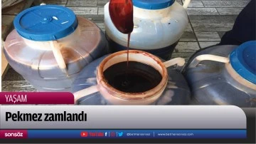 Pekmez zamlandı 