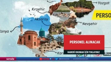 Personel alınacak