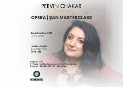 Pervin Chakar, Diyarbakır&rsquo;da m&uuml;zik eğitimi verecek