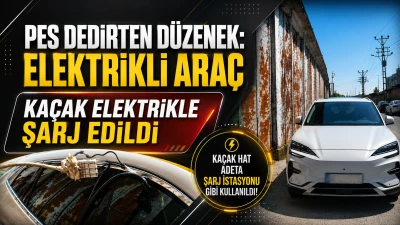 Pes dedirten olay: Ka&ccedil;ak elektrikle ara&ccedil; şarj istasyonu