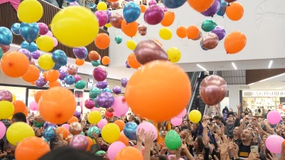 Petrol City&rsquo;ye balon yağmuru&hellip;