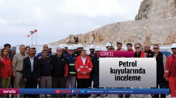 Petrol kuyularında inceleme