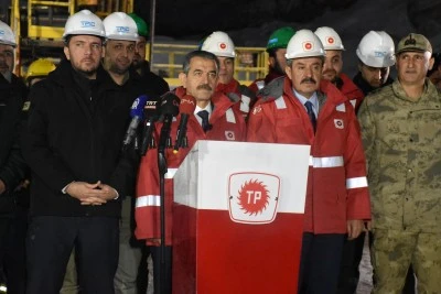 Petrol sondaj kuyusunun a&ccedil;ılışı yapıldı