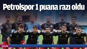 Petrolspor 1 puana razı oldu
