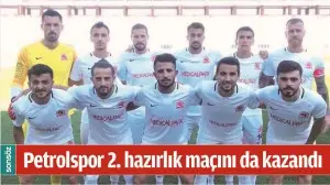 PETROLSPOR 2. HAZIRLIK MA&Ccedil;INI DA KAZANDI