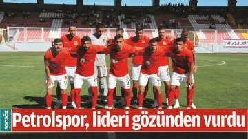 Petrolspor, lideri g&ouml;z&uuml;nden vurdu