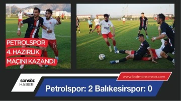 PETROLSPOR 4. HAZIRLIK MA&Ccedil;INI KAZANDI