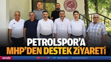 Petrolspor&rsquo;a MHP&rsquo;den destek ziyareti