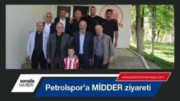 Petrolspor&rsquo;a MİDDER ziyareti