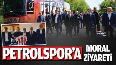 Petrolspor&rsquo;a Moral Ziyareti