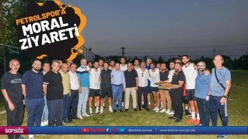 Petrolspor'a moral ziyareti