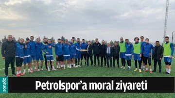 PETROLSPOR&rsquo;A MORAL ZİYARETİ
