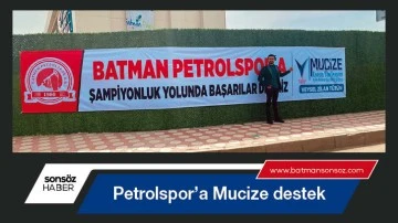 Petrolspor&rsquo;a Mucize destek