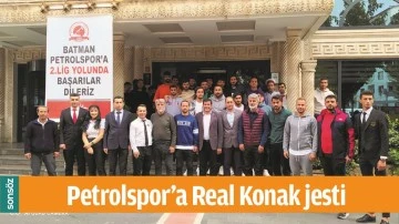 PETROLSPOR&rsquo;A REAL KONAK JESTİ