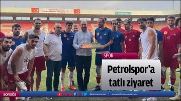 Petrolspor&rsquo;a tatlı ziyaret