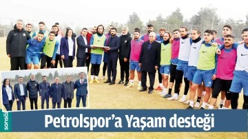 PETROLSPOR&rsquo;A YAŞAM DESTEĞİ