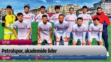 Petrolspor, akademide lider