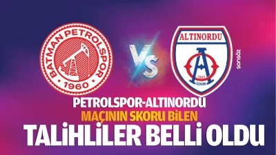 Petrolspor-Altınordu ma&ccedil;ının skoru bilen talihliler belli oldu