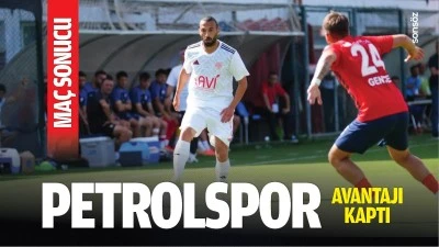 Petrolspor avantajı kaptı