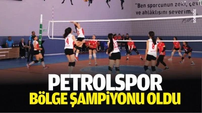 Petrolspor b&ouml;lge şampiyonu oldu