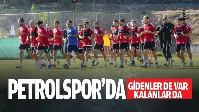 Petrolspor&rsquo;da gidenler de var, kalanlar da&hellip;