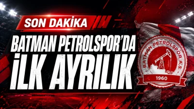 Petrolspor&rsquo;da ilk ayrılık