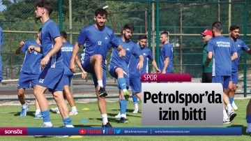 Petrolspor&rsquo;da izin bitti