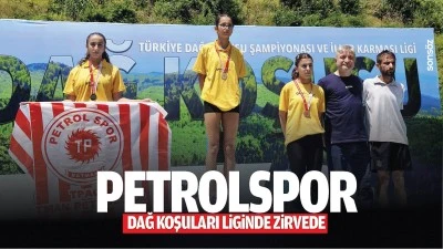 Petrolspor, dağ koşuları liginde zirvede